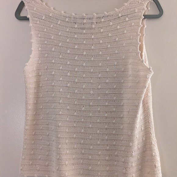 Vintage Carlisle crochet cardigan set silk blend - Picture 10 of 10